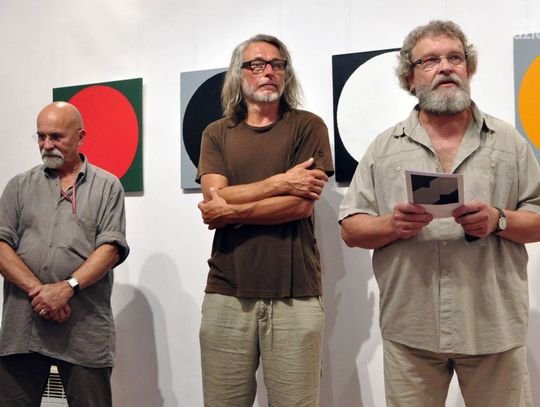 Adam Skóra "Wieloistość" - wystawa w galerii Rogatka