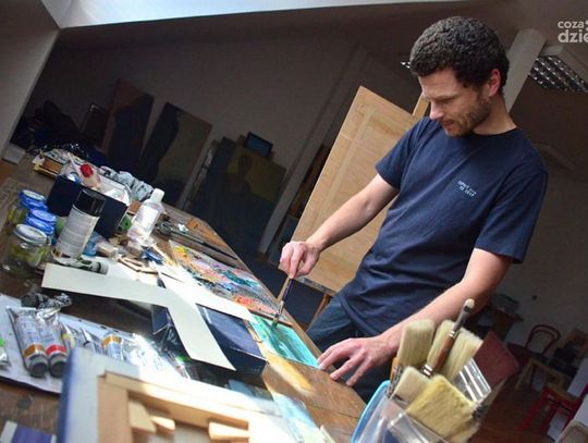 W pracowni Łukasza Rudeckiego - Rwańska7