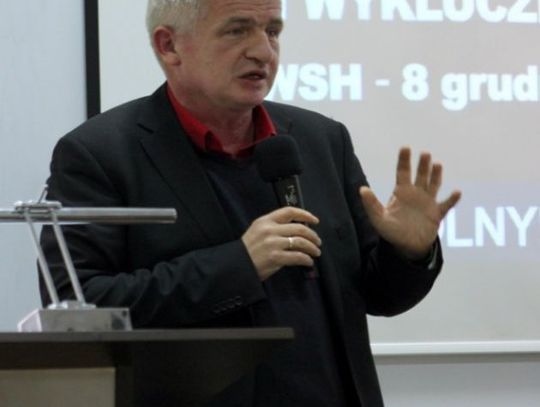 Piotr Ikonowicz w WSH