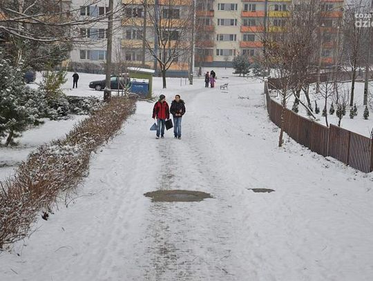 Zaśnieżone radomskie ulice