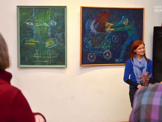 Malarstwo Edwarda Kociańskiego w "Łaźni"