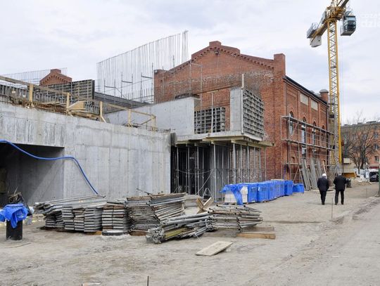 Budowa siedziby MCSW Elektrownia