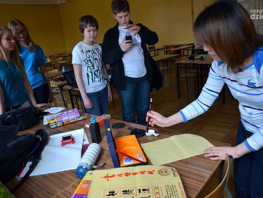 Dni Kultury Chińskiej w Gimnazjum Towarzystwa Wiedzy Powszechnej
