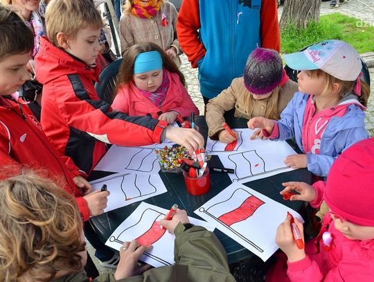 Dzień Flagi na radomskim deptaku