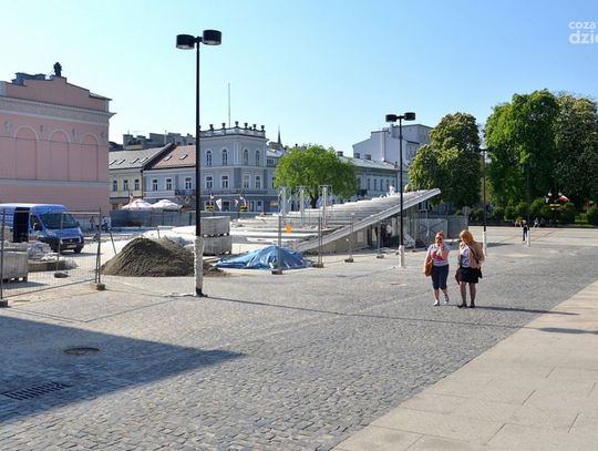 Budowa radomskich fontann Budowa radomskich fontann