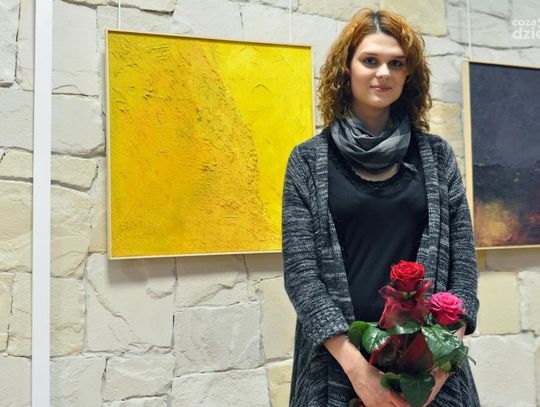 "Malarstwo, gobeliny. Płaszczyzny i przestrzeń" - wystawa prac Aleksandry Zaborskiej-Błaszczyk