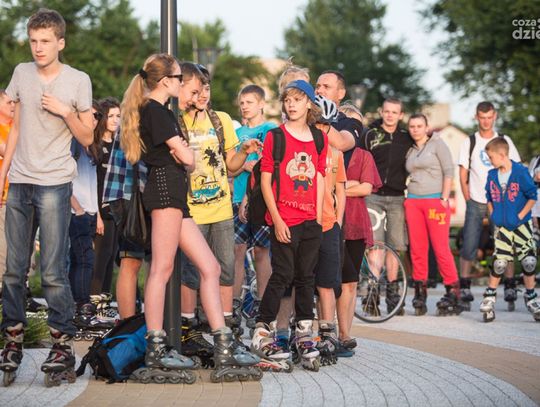 Pierwszy nightskating w Radomiu