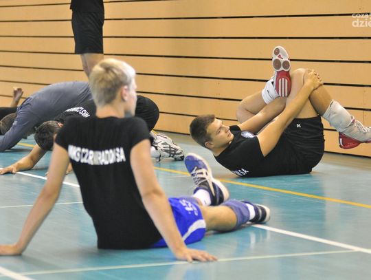 Pierwszy trening Czarnych Radom w hali przed sezonem 2013/14