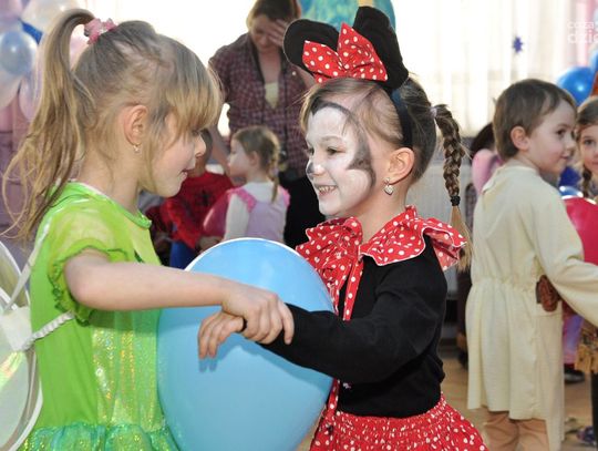 Bal karnawałowy przedszkolaków w klubie osiedlowym "Igrek"