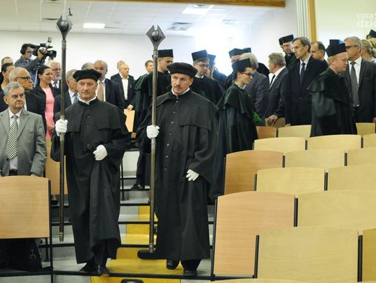 Honoris causa UTH Radom dla prof. Jerzego Merkisza