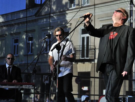 Obstawa Prezydenta - koncert na deptaku