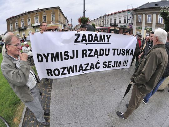 Manifestacja antyrządowa w Radomiu