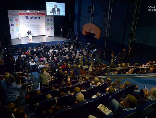 Wizyta Jarosława Kaczyńskiego w Radomiu