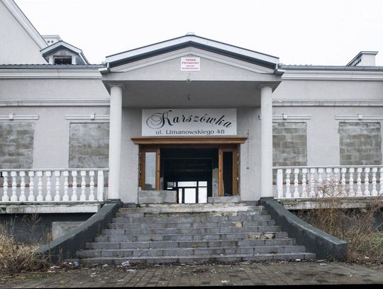 Zniszczona Karszówka przy ul. Limanowskiego