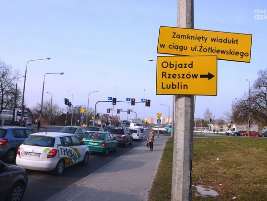 Remont wiaduktu na ul.Żółkiewskiego i utrudnienia w ruchu