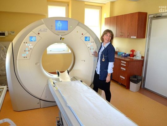 Nowy tomograf w szpitalu przy ul.Tochtermana