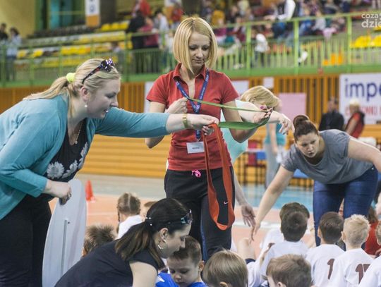Olimpiada  przedszkolaków w hali MOSiR