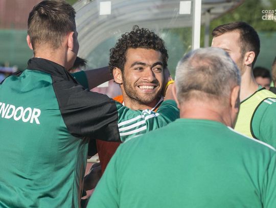 Radość Radomiaka po zwycięskim meczu w Sandomierzu