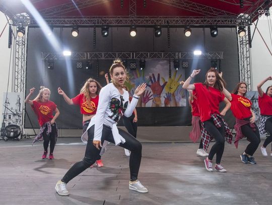 Piknik dla dzieci w amfiteatrze