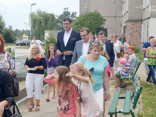 Otwarcie placu zabaw przy ul.Mieszka I