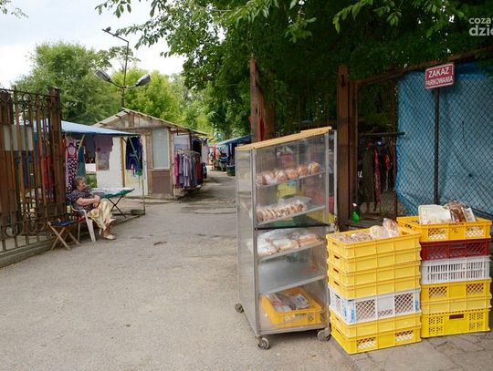 Likwidowany targ przy ul. Struga