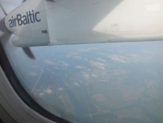 Pierwszy lot do Rygi z Radomia Pierwszy lot do Rygi z Radomia