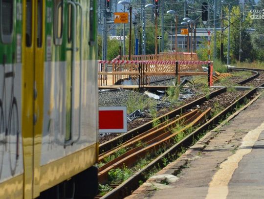 Tymczasowe przejście przez tory