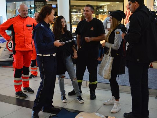 Pierwsza pomoc w Galerii Słonecznej