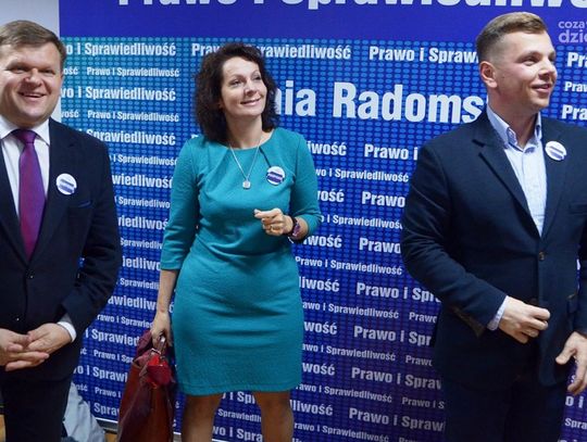 Wieczór wyborczy w sztabie PIS