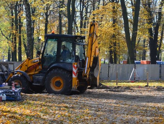 Rozpoczęcie budowy muszli koncertowej