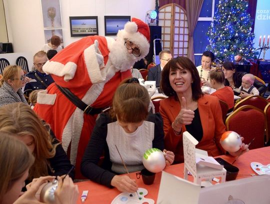 Malowanie bombek w Łaźni