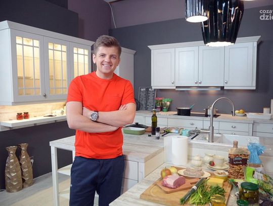 Na planie zdjęciowym sesji Mateusza Nowaka, uczestnika programu MasterChef