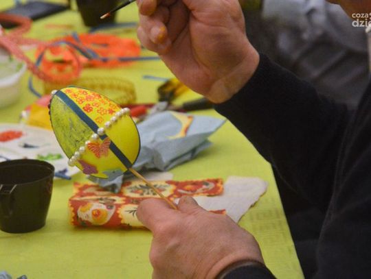 Malowanie pisanek w Łaźni