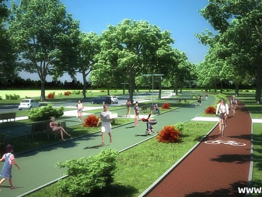 projekt bulwarów i parku kulturowego