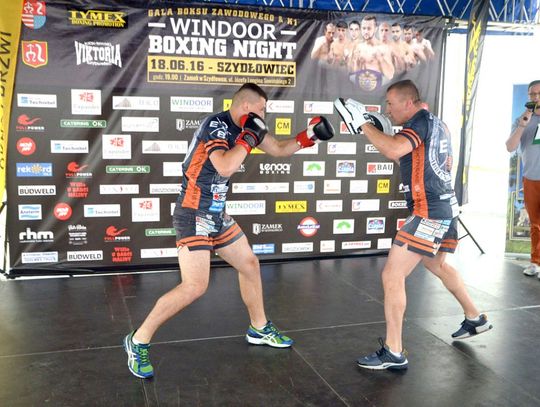 Trening mediowy - Windoor Boxing Night, Zamek w Szydłowcu