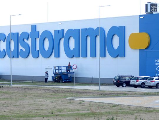 Castorama przed otwarciem Castorama przed otwarciem