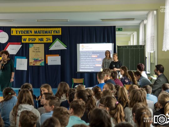I Tydzień Matematyki w PSP 34