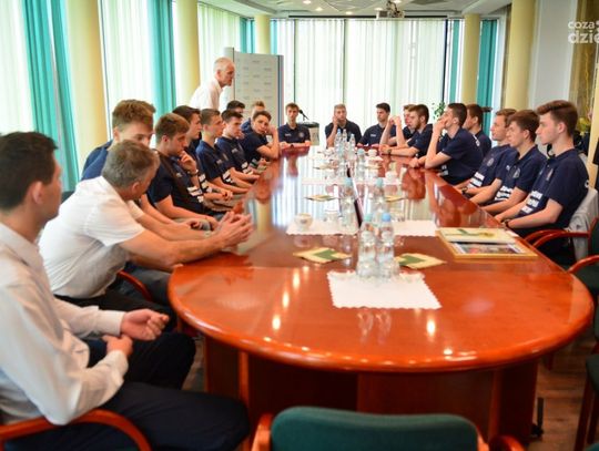 Siatkarze u prezydenta