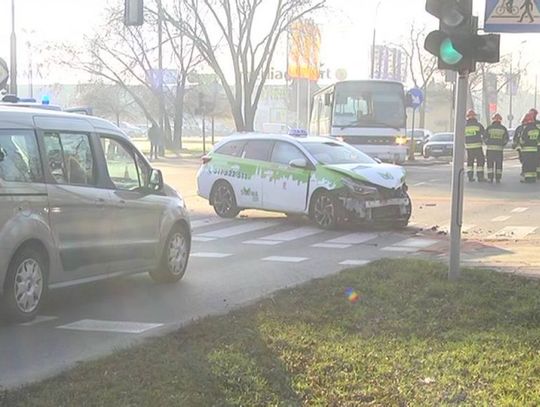 Wypadek na skrzyżowaniu Mireckiego i Wernera