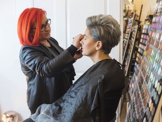 "Ruda Maluje" makijaż sylwestrowy "Ruda Maluje" makijaż sylwestrowy