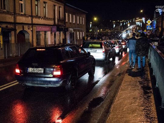 Magiczny pokaz fajerwerków w Iłży na Nowy Rok