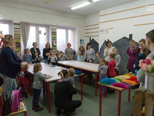 Warsztaty filcowania w Kuźni Artystycznej