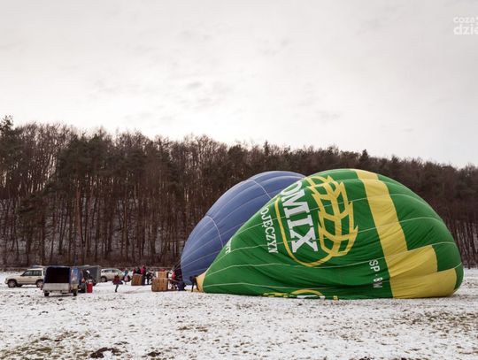 Pierwsza Bałtowska Zimowa Fiesta Balonowa