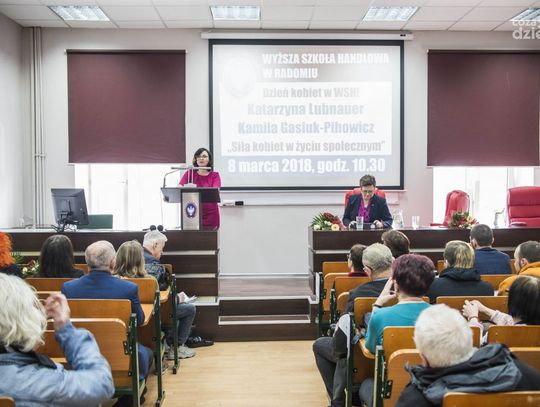 Katarzyna Lubnauer i Kamila Gasiuk-Pihowicz w WSH