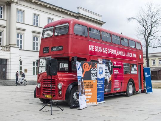 Kampania "Nie stań się ofiarą handlu ludźmi"
