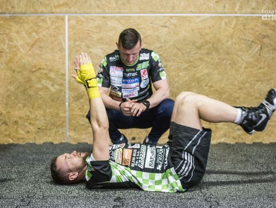 Trening medialny Michała Żeromińskiego