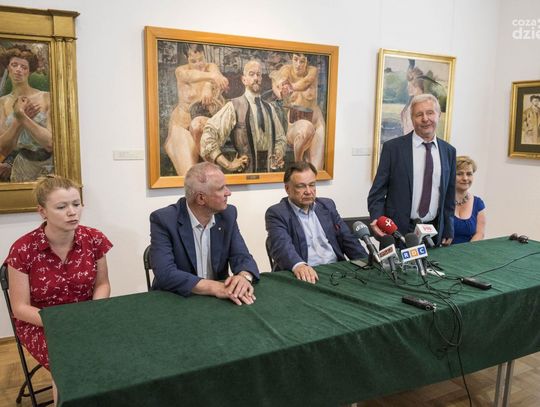 Przekazanie obrazu "Portret Marii Heydel"autorstwa Jacka Malczewskiego