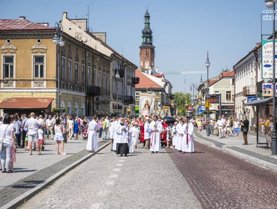 Boże Ciało - centralna procesja