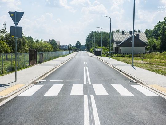Budowa ul. Czereśniowej zakończona (zdjęcia)