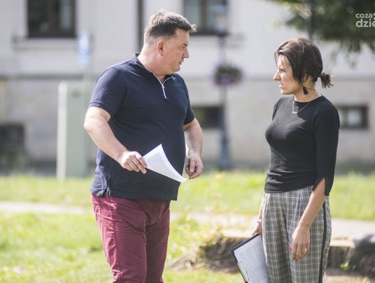 Konferencja PO na rynku Konferencja PO na rynku